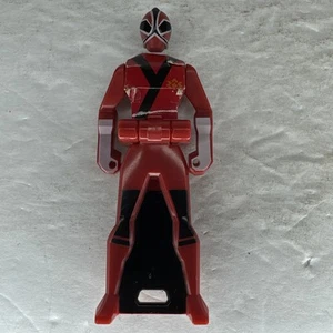 Figura Gokaiger Power Rangers Super Megaforce 3" Samurai Red Ranger Key Gashapon - Imagen 1 de 3