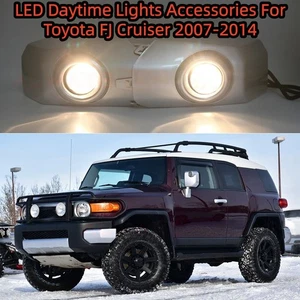 Luces de circulación diurna LED accesorios antiniebla para Toyota FJ Cruiser 2007-2014  - Imagen 1 de 8