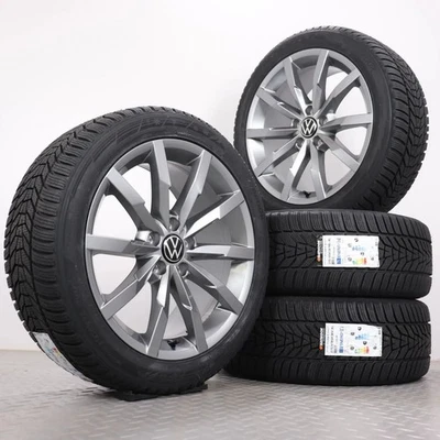Winterräder 18 Zoll VW Passat 3G B8 Original Felgen 3G0601025Q Winterreifen TOP - Bild 1 von 4