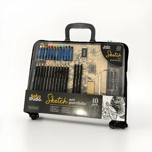 40 Pcs Sketch Art Portfolio, Soho Studio - Picture 1 of 4