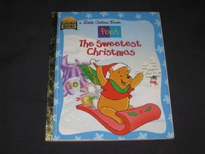 Little Golden Book  The Sweetest Christmas  Winnie-the-Pooh - Imagen 1 de 10