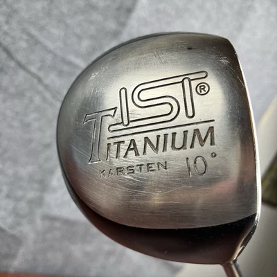 Ping TiSi Titanium Driver 10° Karsten Ping 350 Series R-Flex Shaft Golf Club - Image 1 of 4