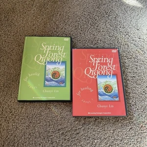 LOT Spring Forest Qigong DVDs Volume 1 & 2 Chunyi Lin Healing Technique Rare - Picture 1 of 4