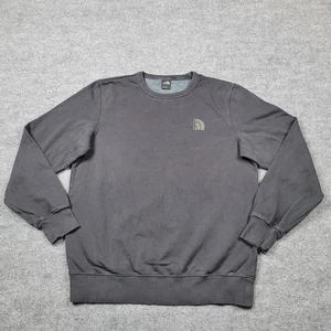 Sudadera The North Face Para Hombre Grande Negra Cuello Redondo Polar Pullover Media Cúpula - Imagen 1 de 11