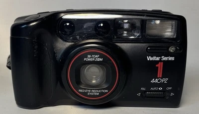 Vivitar Series 1 440 PZ - Vintage 35mm Compact Camera - Spares / Repair - Image 1 of 4