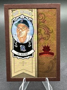 2005 Donruss Diamond Kings - Hof Heroes Al Kaline #HH-59 incorniciato rosso - Foto 1 di 2