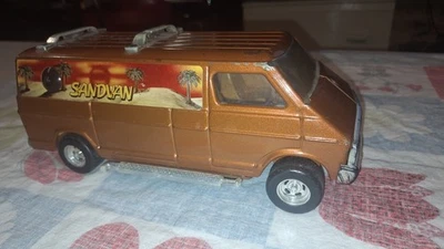 Vintage 1970's Ertl Dodge Sand Van Custom Street Diecast 1/18 - Image 1 of 4