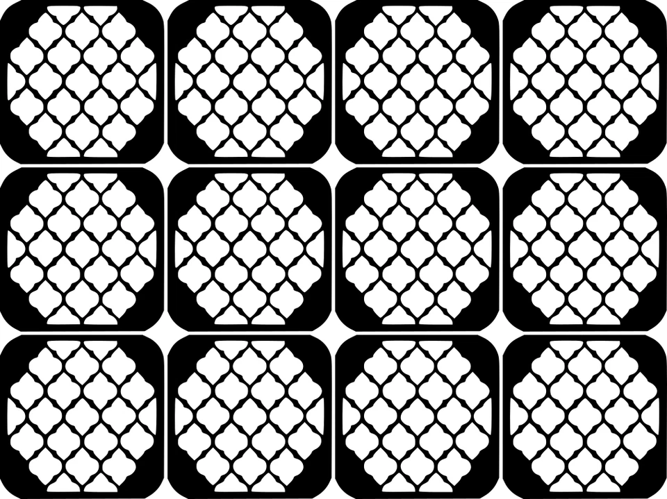 💚 12 Sheets Nail Stencils Manicure Polish Sticker False Nail Art Gel Acrylic 💜 - Image 1 of 1