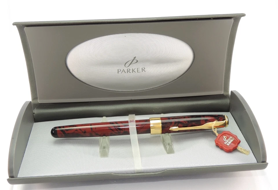 Parker Sonnet Füller Füllfederhalter Füllhalter 750er 18 Karat Goldfeder - Bild 1 von 4