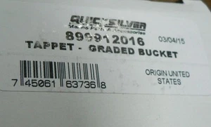 QUICKSILVER TAPPET 899912016 - Picture 1 of 2