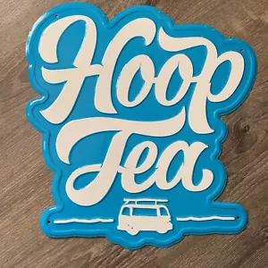 New Rare Hoop Spiked Tea Metal Beer Bar Tin Tacker Sign Retro Classic Style VW - Picture 1 of 7