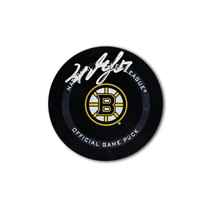 Milan Lucic Boston Bruins Official Autographed Hockey Puck - Picture 1 of 1