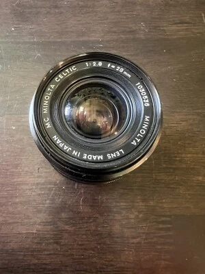 Minolta Celtic MC 1:2.8 f=28mm Lens - Image 1 of 4