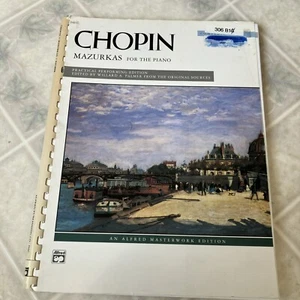 Alfred Masterworks Chopin - Mazurkas For The piano (Complete) Comb bound - Picture 1 of 6