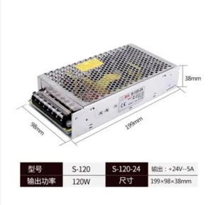 1PCS Meanwell S-120-24 V5A DC driver transformer switching power supply - Picture 1 of 1