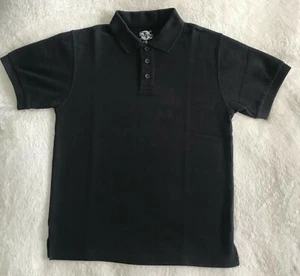CAMISA POLO NEGRA TODO UNIFORME NIÑOS TALLA #10 - A9/17 - Imagen 1 de 3