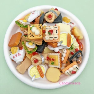 11 Stück Maßstab 1:12 Puppenhaus Miniatur Frühstück Lebensmittel Küche Zubehör - Bild 1 von 12