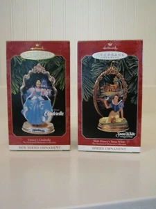 (2) Hallmark Keepsake Enchanted Memories Ornaments 1997 1998 - Bild 1 von 3
