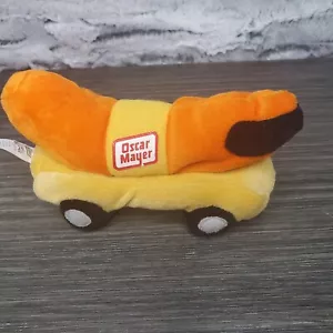 Oscar Mayer Wienermobile Hot Dog Peluche Beanie The Bean Bag Foodie Giocattolo 7" - Foto 1 di 9