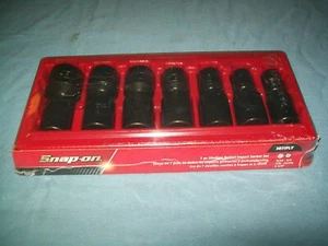Nuevo juego de zócalos giratorios de impacto de 6 puntos Snap-on™ 1/2"" unidad 9/16"" a 1 1/8"" 307IPLY - Imagen 1 de 6