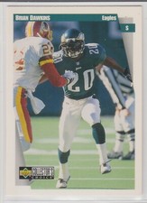 1997 Collector's Choice #175 Brian Dawkins Philadelphia Eagles HOF Clemson