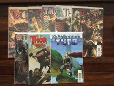 THOR GODSTORM 2 3 BLOOD OATH 1 FOR ASGARD 1 2 3 HEAVEN EARTH 1 ASTONISHING 1