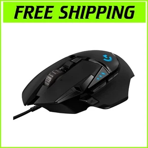 High-Performance Logitech G502 HERO Mouse with Adjustable Weights & RGB Lights - Picture 1 of 12