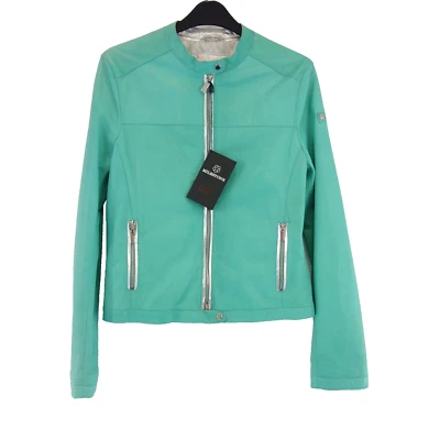 Damen Lederjacke Grün MILESTONE Jacke Blouson Leder Lammnappa DE 36 S NP319 Neu - Bild 1 von 4
