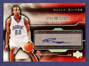 2004-05 Upper Deck Pro Sigs Pro Insegne #RG Reece Guadagni AUMENTO - Foto 1 di 2