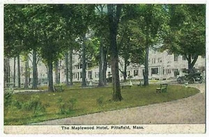 The Maplewood Hotel, Pittsfield, Massachusetts ca.1910 - Picture 1 of 2