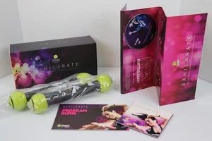 Zumba Fitness Exhilarate Body Shaping System 7 DVD Set mit Toning Sticks 2 CDs - Bild 1 von 7