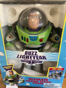 BUZZ LIGHTYEAR 1995 TOY STORY 12" ULTIMATE TALKING ACTION FIGURE BOXED - Picture 1 of 6