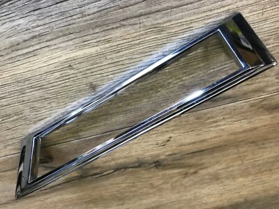 1980 BUICK REGAL LH FRONT SIDE MARKER LIGHT CHROME BEZEL NEW NOS GM 25501775  - Image 1 of 3