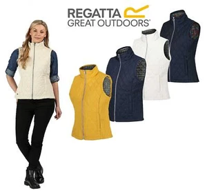 Regatta Womens Charna Insulated Diamond Quilted Bodywarmer Vented Gilet - Picture 1 of 17