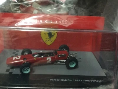 FERRARI 512 F1, 1965, JOHN SURTEES  1:43, nuova in teca - Immagine 1 di 4