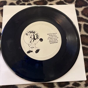 SCARCE DISCO 45-1978-DISCO DOG-Nicholas Simone (Ron Hollis) one sided VG+ - Picture 1 of 2