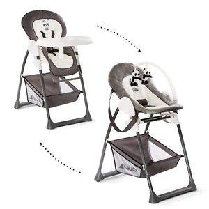 Hauck Hochstuhl Mit Babyliege Sit N Relax 2In1 Ab Geburt Bis 15 Kg, Höhenverstel - Bild 1 von 7
