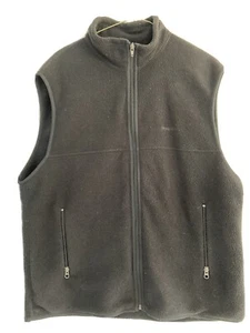 Patagonia Mens Synchilla Large Black Vest - Picture 1 of 4