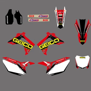 Kit de gráficos calcomanías pegatinas decorativas para Honda CRF250R 2014-2017 CRF450R 2013-2016 - Imagen 1 de 1
