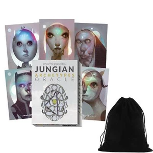 Jungian Archetypes Oracle Cartes Pont Ésotérique Chance lo scarabeo avec Sac - Picture 1 of 8