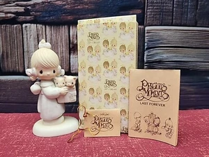 Enesco Precious Moments To Thee With Love Figur Nr. 1979 E-3120 Mädchen mit Katze - Bild 1 von 9