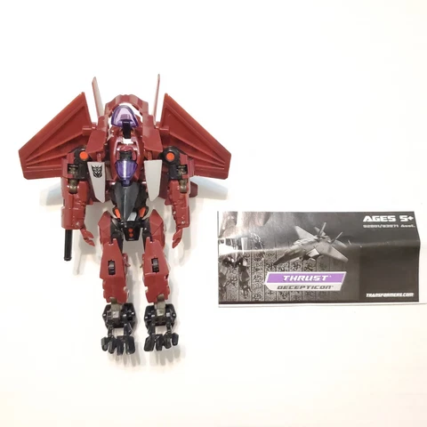 THRUST Transformers Deluxe Revenge of the Fallen ROTF 2009 Hasbro Decepticon Cover