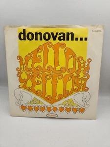 DONOVAN, MELLOW YELLOW, EPIC#10098, PSYCEDLIC ROCK 45 RECORD & PIC SLEEVE, 1966 - Picture 1 of 3