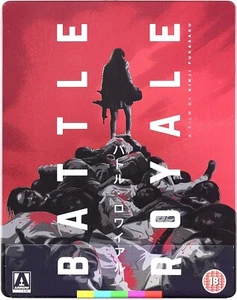 BATTLE ROYALE LIMITED EDITIO Blu-ray STEELBOOK Kinji Fukasaku Brand New UK R2 - Picture 1 of 3