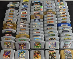 Nintendo 64 Games N64 Original Authentic OEM Games TESTED - SELECT & BUNDLE (#1) - Picture 1 of 746