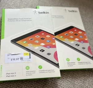 iPad mini 5 - iPad mini 4, Belkin TemperedGlass Screen Protector, Alignment Tray - Picture 1 of 7
