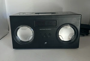 RED ( Bush ) NE-2105 DAB FM Clock Radio With iPod Dock - Picture 1 of 4