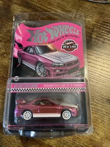 Hot Wheels RLC Exclusive Nissan Skyline GT-R BNR34 Pink Edition 2023 - Picture 1 of 2