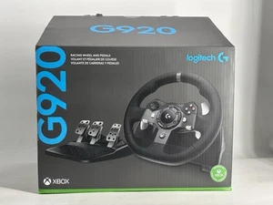 Logitech G920 Driving Force Racing Wheel & Pedale - Schwarz (941-000121) - Bild 1 von 10