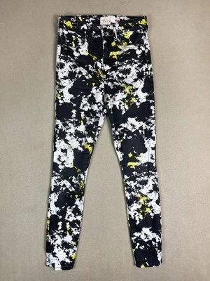 Женские джинсы Alice Olivia 24 разноцветные с хорошей высокой талией узкие приталенные - Изображение 1 из 4